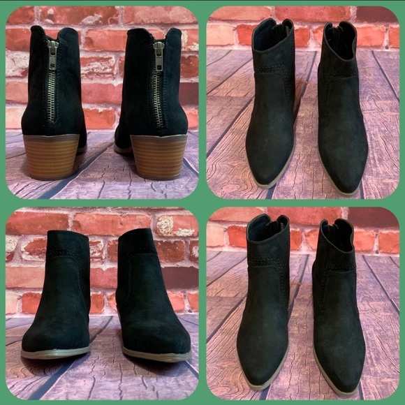 NIB JustFab IOMA Bootie Black Size 9 - Picture 4 of 5